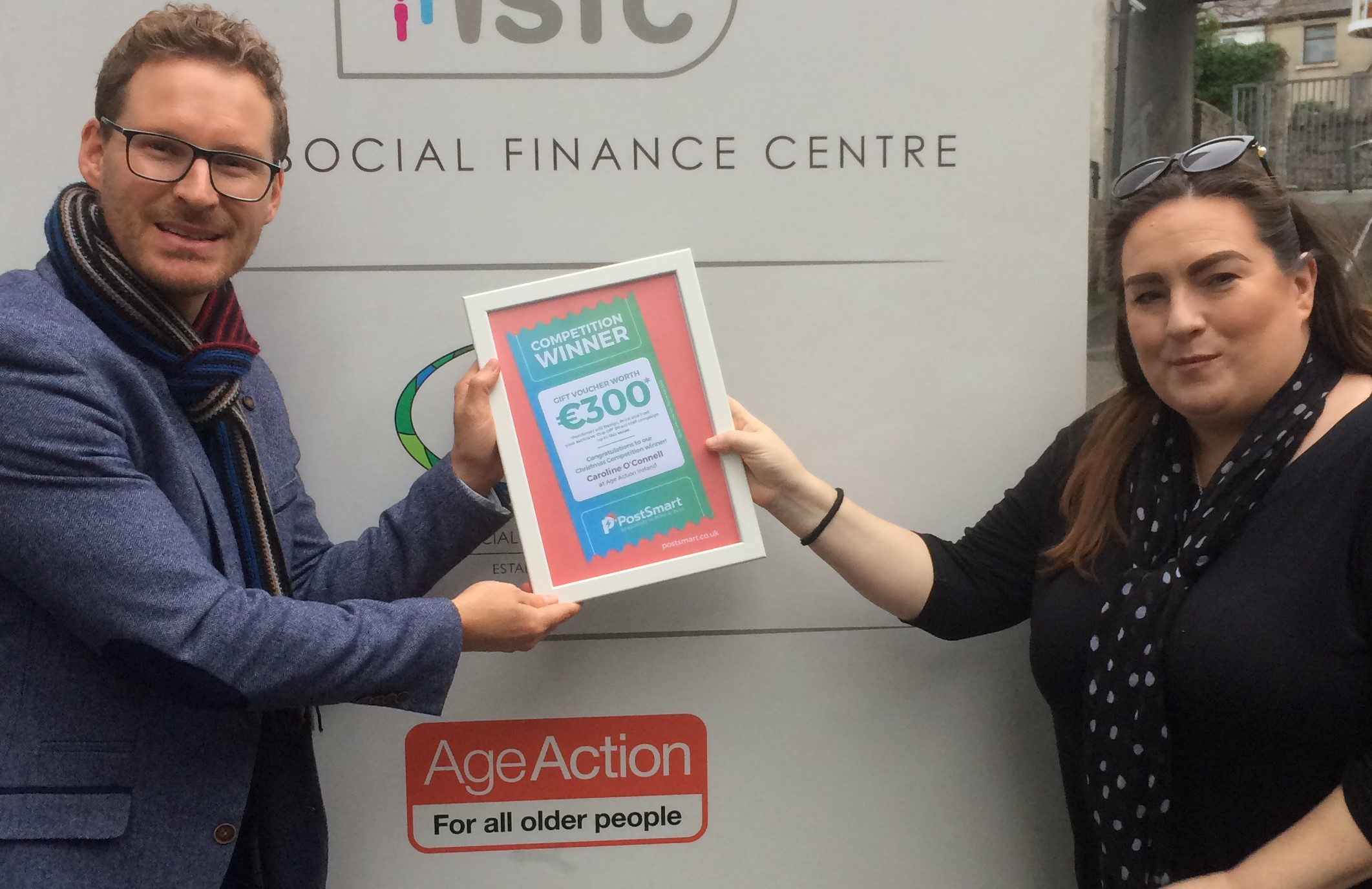 Xmas Competition Winner – Caroline @ Age Action Ireland