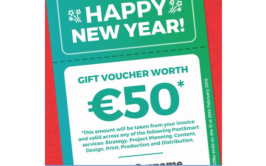 Claim Your €50 Gift Voucher before 28th February 2018